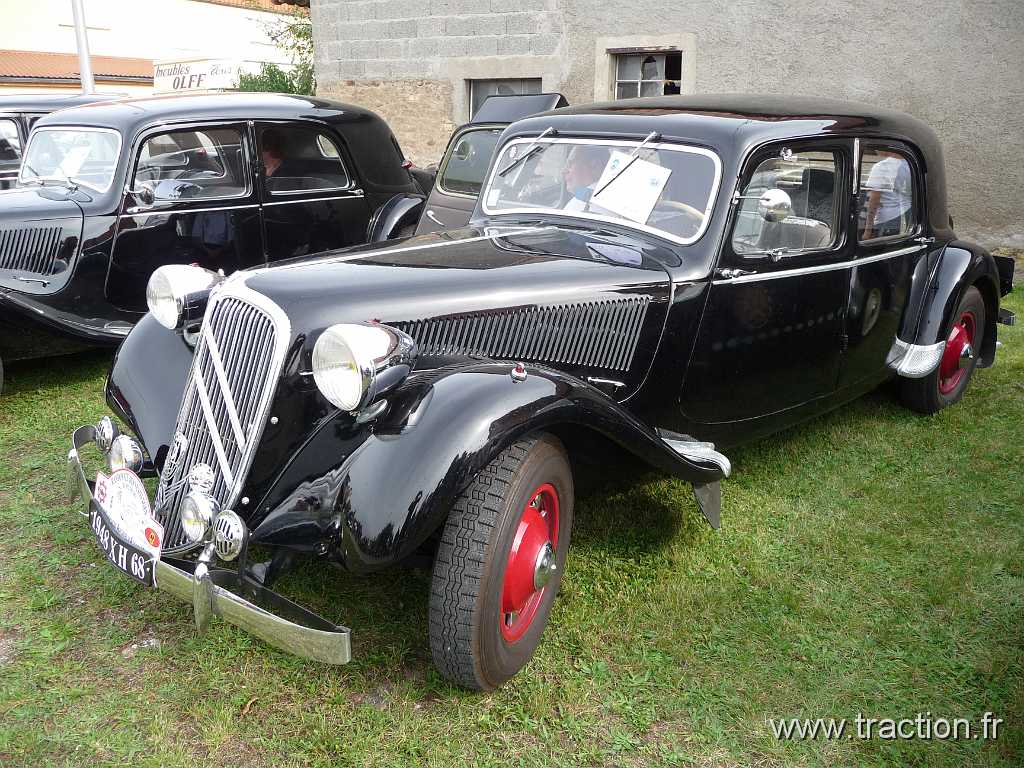 2014_Rustenhart (76).JPG - 34ème Randonnée Internationale des Vendanges organisée par le CVAAM, Traction 15 Six de 1948
